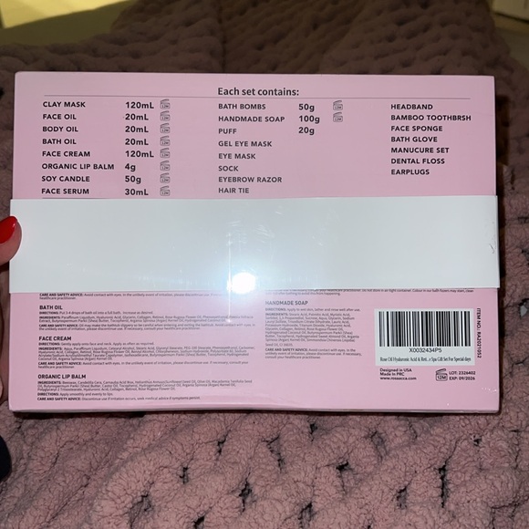 Ra Rosa Acca Skin Care Set- Pink Rose NWT - Picture 9 of 9